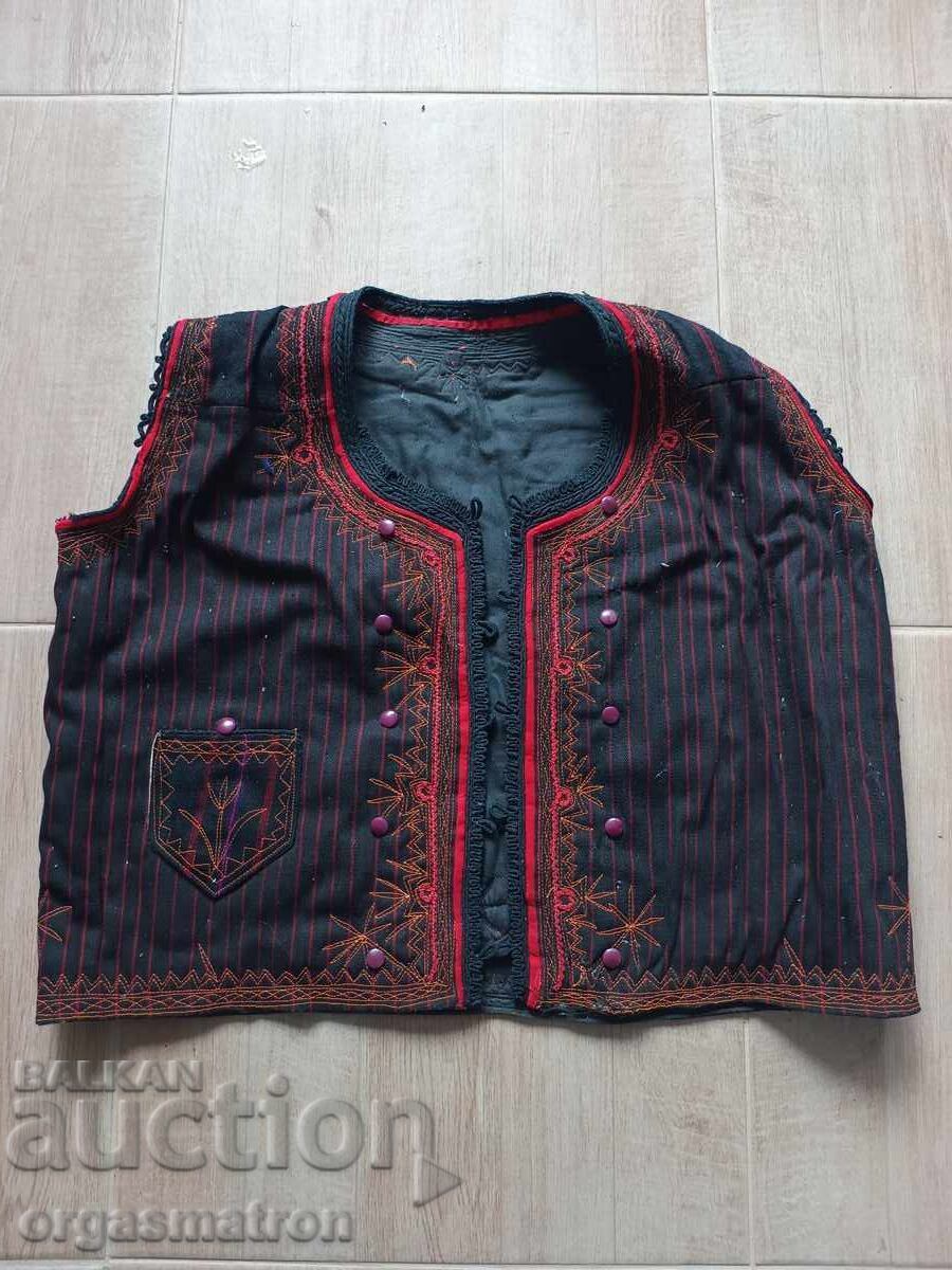 Αυθεντικό Μεγάλο Καπανικό μάλλινο γιλέκο παραδοσιακής φορεσιάς Αυθεντικό Μεγάλο Καπανικό μάλλινο γιλέκο παραδοσιακής φορεσιάς