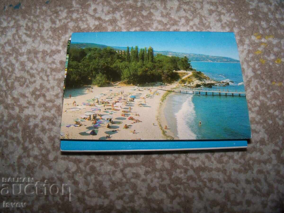 Sotsialni foto suvenirni kartichki ot Kurort Druzhba 1974g. Διπλωμένες με τιμή 10.00 BGN | € 5.11