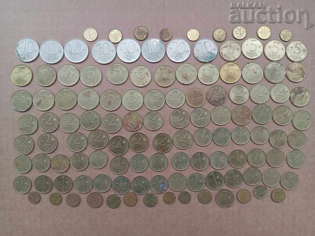 1 Lev 2 5 10 LEVA 1992 YEAR 10 20 50 Leva 1997 lot