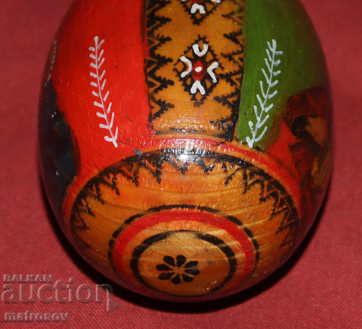 Χειροποίητο ξύλινο αυγό με ζωγραφισμένη εικόνα - 7 Χειροποίητο ξύλινο αυγό με ζωγραφισμένη εικόνα - 7