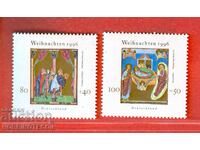 ΓΕΡΜΑΝΙΑ Δ.Γ. (Δυτική Γερμανία) ΧΡΙΣΤΟΥΓΕΝΝΑ 1996 MNH 1891 1892