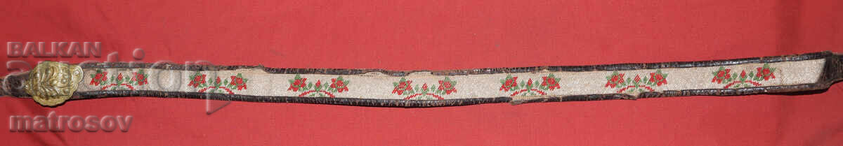 Δημοπρασία Star γυναικείος δερμάτινος ιμάντας με μπρούτζινη αγκράφα