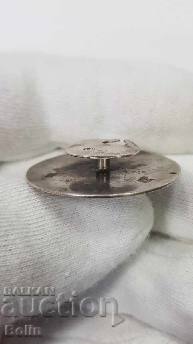 Рядко руско царско копче, знак Кавказъ 19 век. - 7