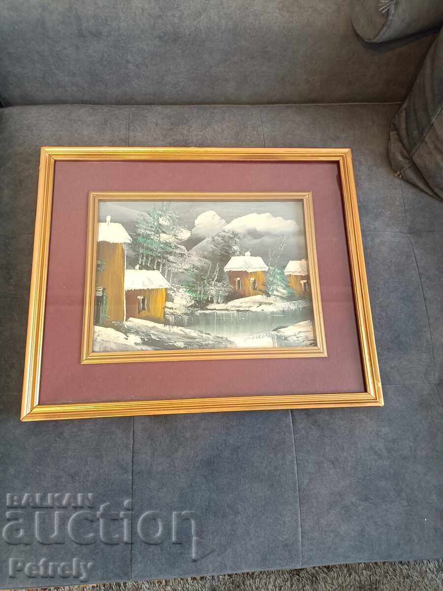 Licitație Două tablouri vechi