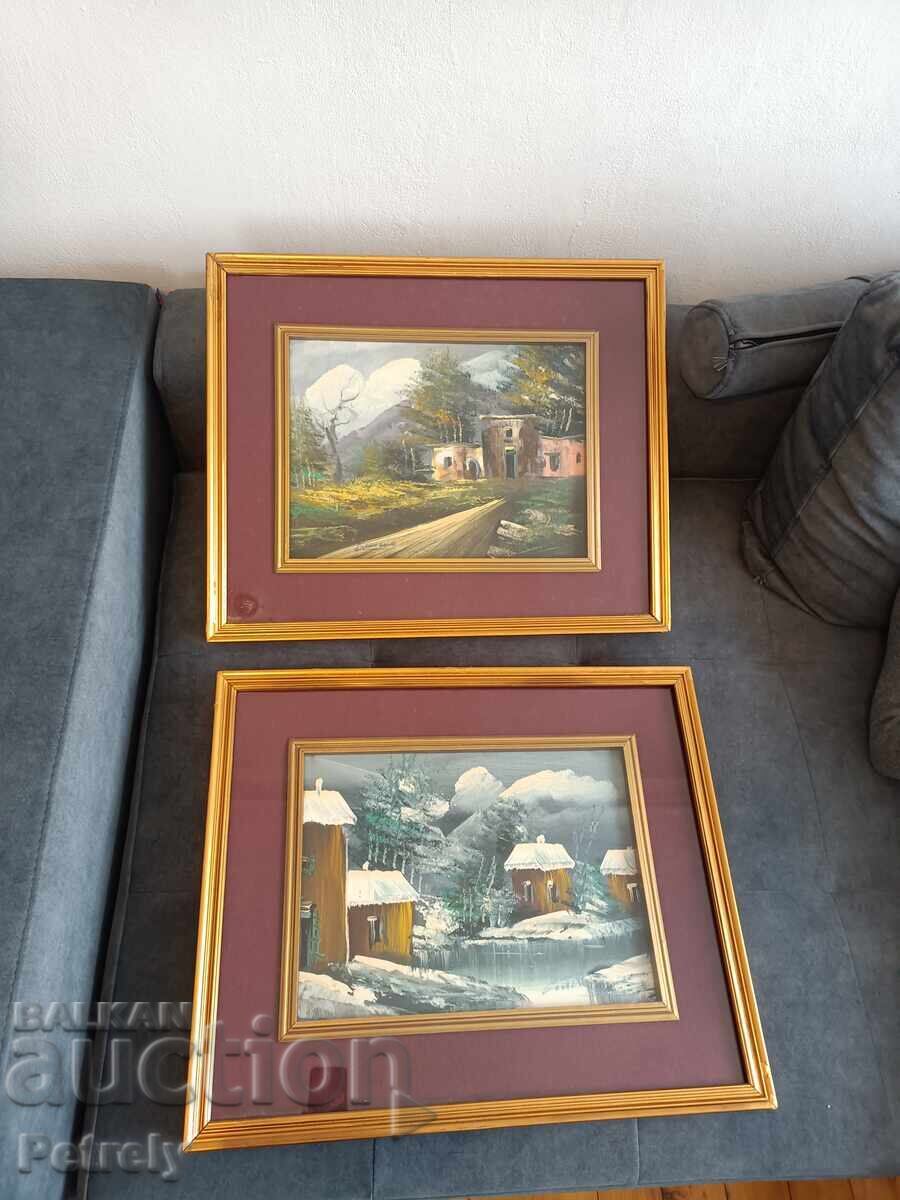 Două tablouri vechi