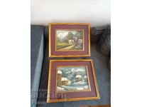Two old paintings