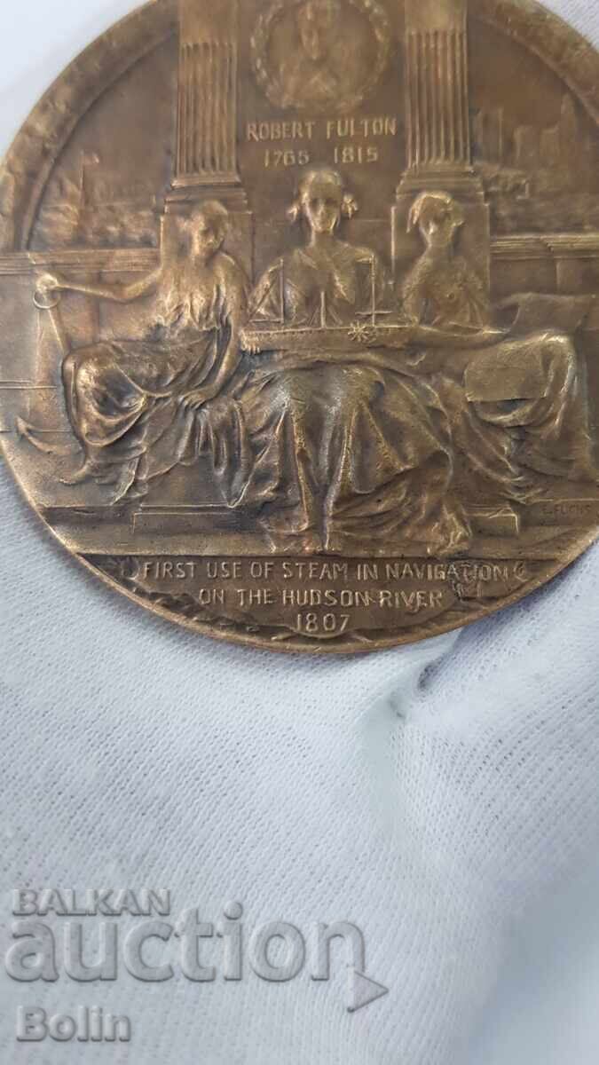 Medalie de colecție din bronz, placă, 1765-1815 America cu preț 130.00 BGN | € 66.47