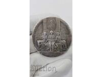 Rară medalie de argint de masă placată 1765-1815 America