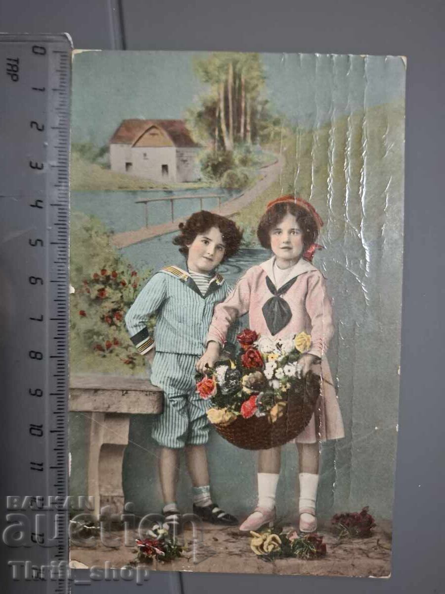 Παλιά καρτ ποστάλ - Παιδιά