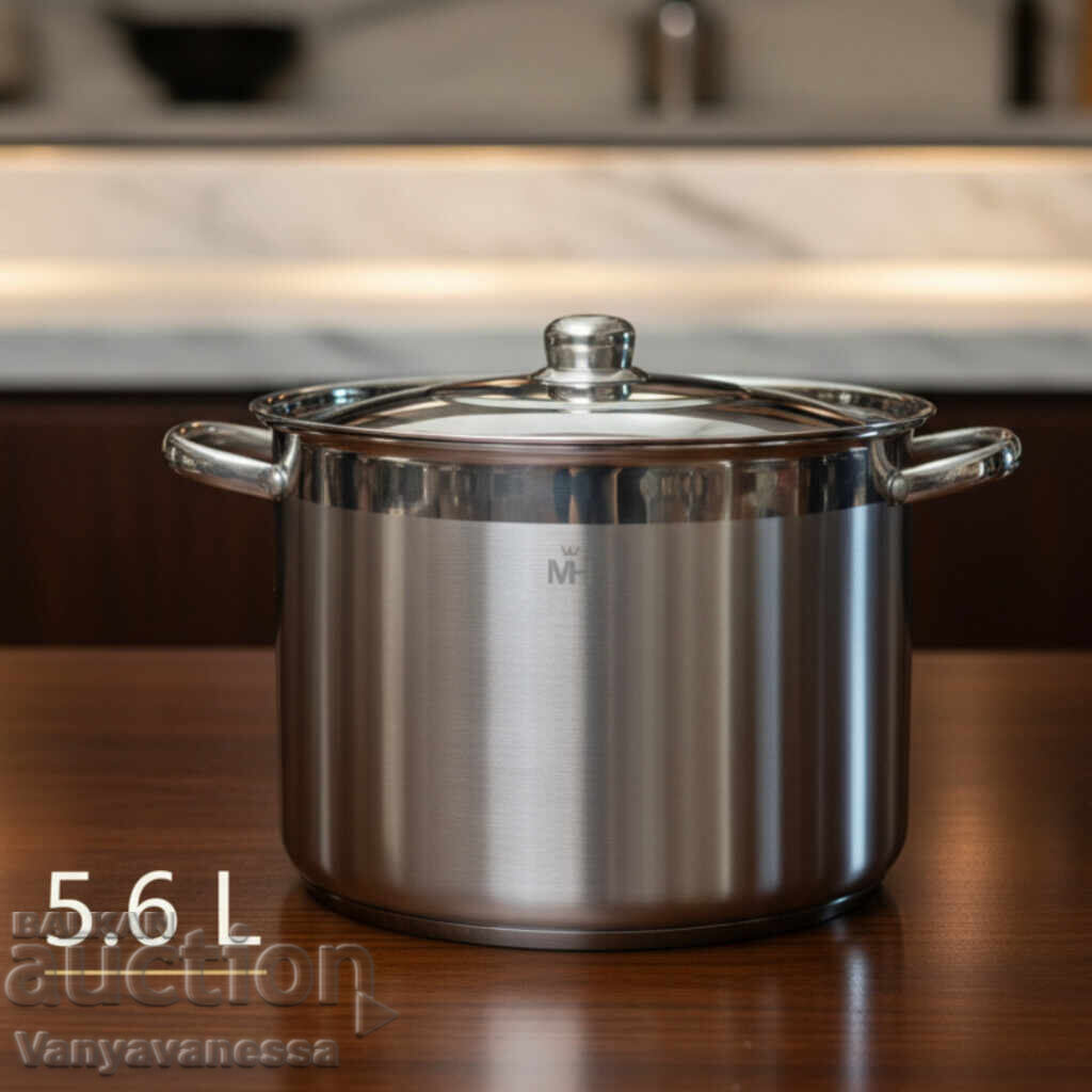 Κατσαρόλα από ανοξείδωτο ατσάλι - MERCURY HAUS COSMO PREMIUM Κατσαρόλα από ανοξείδωτο ατσάλι - MERCURY HAUS COSMO PREMIUM