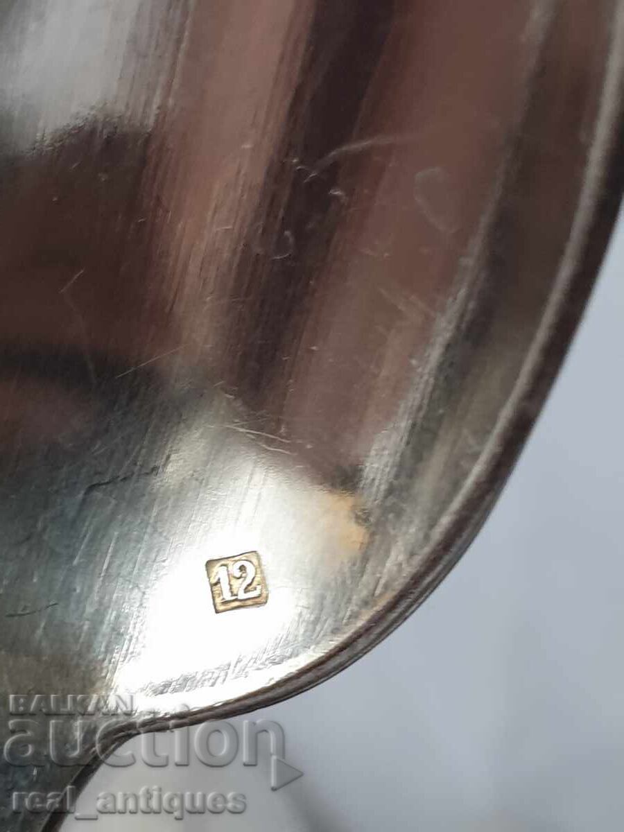 Set of silver-plated spoons - 6 Set of silver-plated spoons - 6