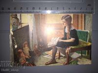 Veche carte poștală - Copil