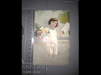 Veche carte poștală - Copil