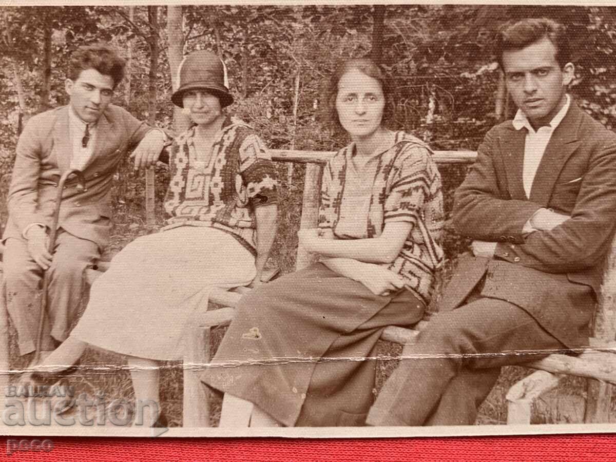 Ivan Undzhiev and his wife Lyuba Undzhieva, old photo