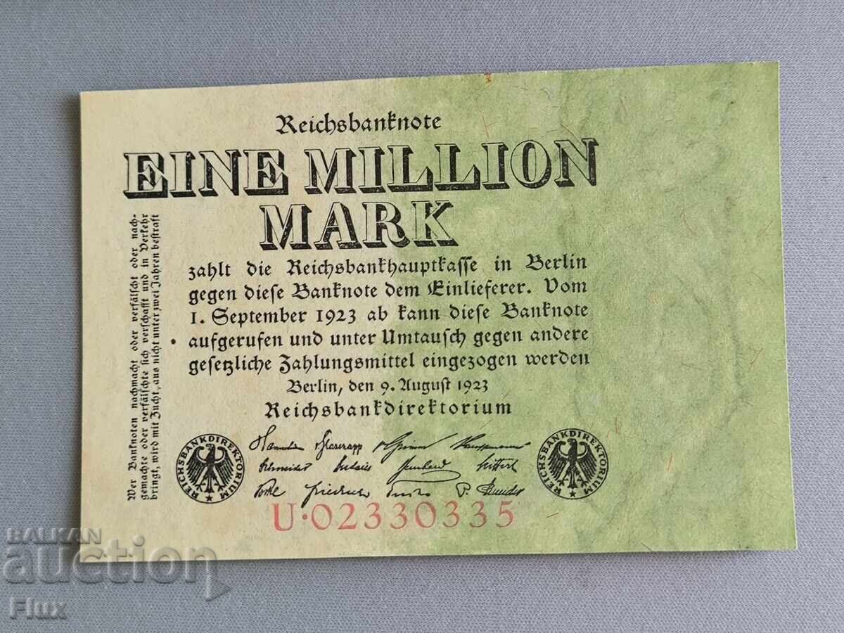 Ράιχ τραπεζογραμμάτιο - Γερμανία - 1 000 000 μάρκα UNC | 1923