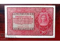 Πολωνία 20 μάρκα 1919
