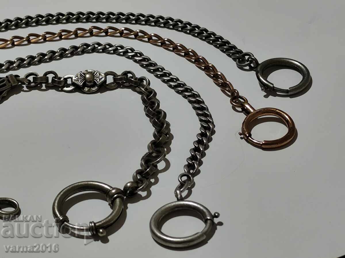 Lot of 4 Pocket Watch Dust Covers + 2 Keys - 5