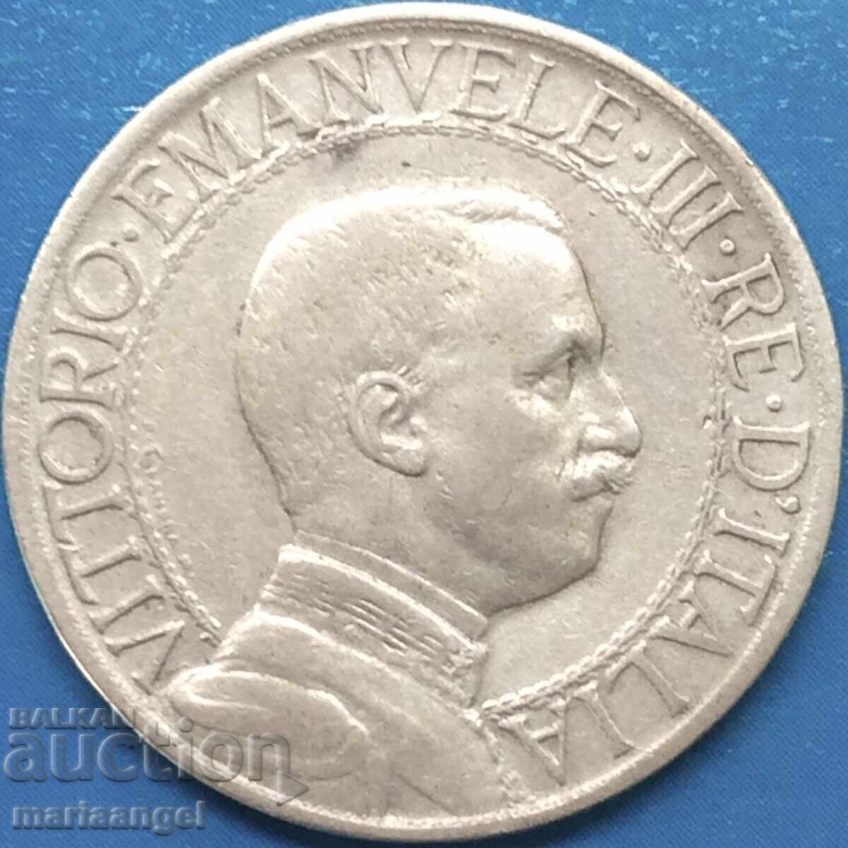 Παράδοση 1 λίρα 1910 Ιταλία ασήμι 3