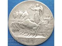 1 Lira 1910 Italy Silver 3