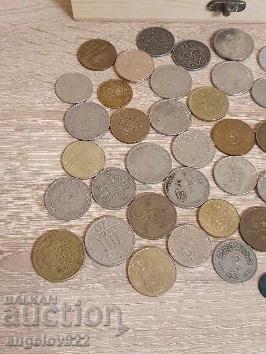 Delivery of Wooden coin box with 50 coins!!!