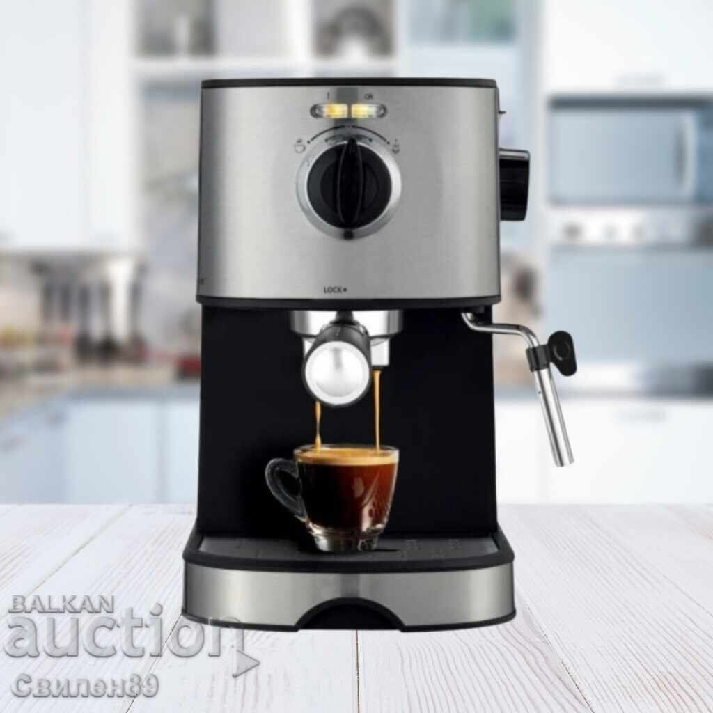 Καφετιέρα, 20 bar /850W, Γκρι, 24 μήνες εγγύηση με τιμή 175.00 BGN | € 89.48