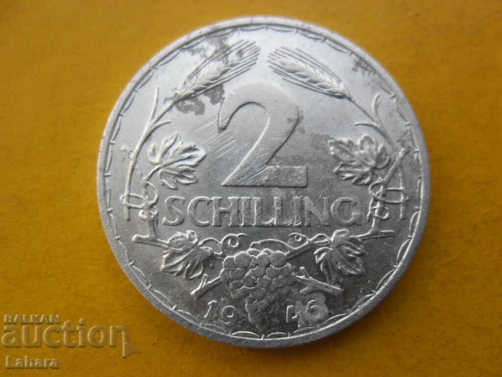 2 șilingi 1946 Austria
