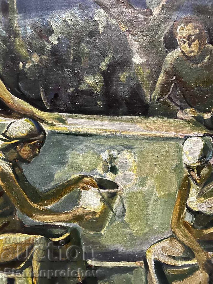 ΜΟΝΑΔΙΚΟΣ ΠΙΝΑΚΑΣ ΤΟΠΙΟ ΒΕΝΚΟ ΠΕΤΡΟΦ ΕΛΑΙΟΓΡΑΦΙΑ ΚΙΟΥΣΤΕΝΤΙΛ - 5