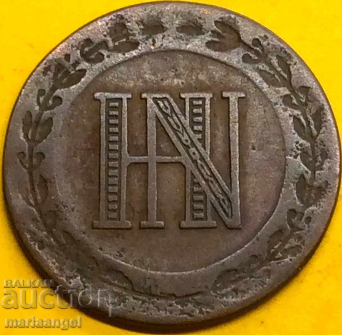 Napoleon 3 Cent 1812 Germany Westphalia with price 27.00 BGN | € 13.80