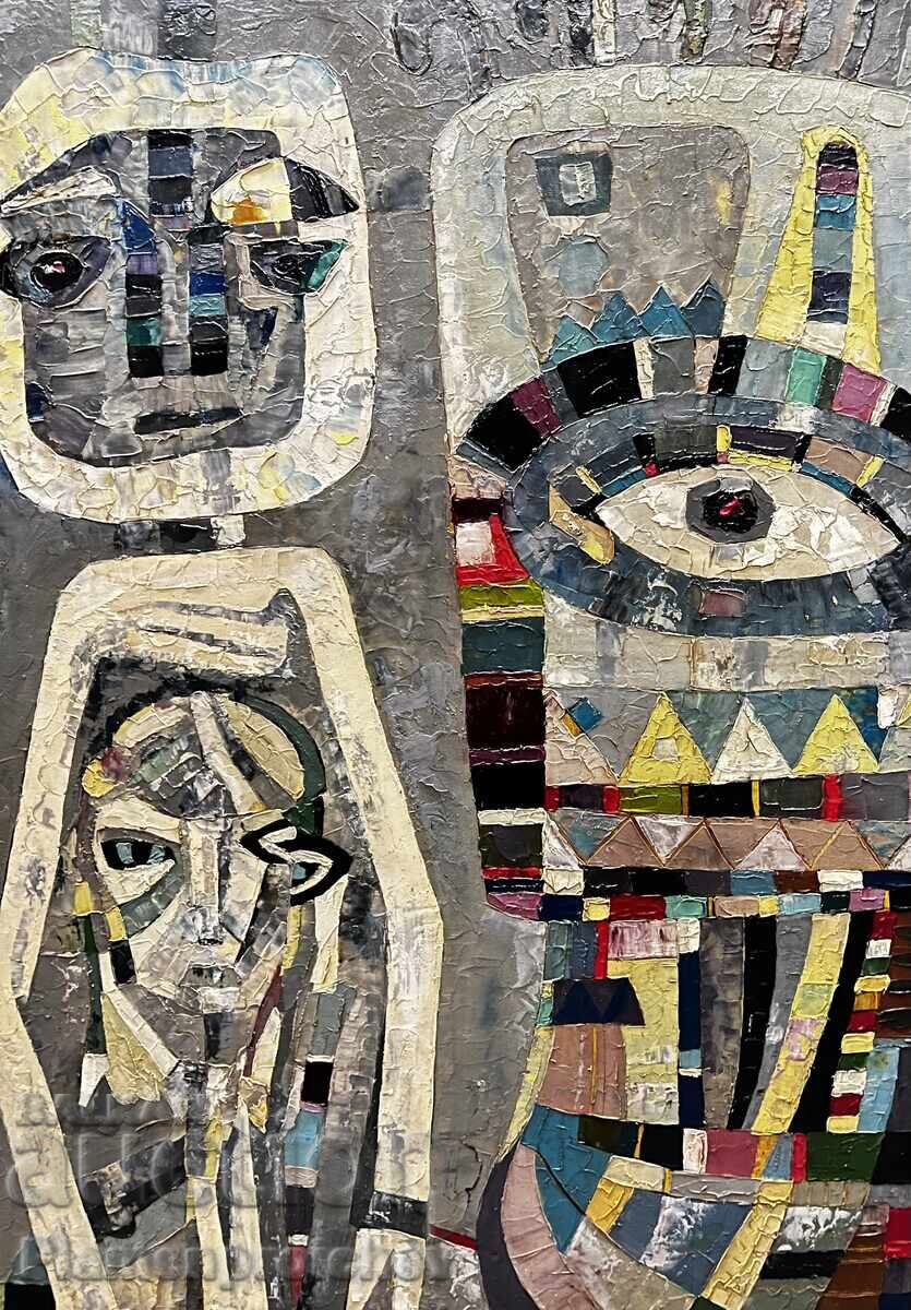 Delivery of LARGE UNIQUE PAINTING LIKA YANKO TRADITIONS TSVYATKO TSVETKOV OIL Delivery of LARGE UNIQUE PAINTING LIKA YANKO TRADITIONS TSVYATKO TSVETKOV OIL