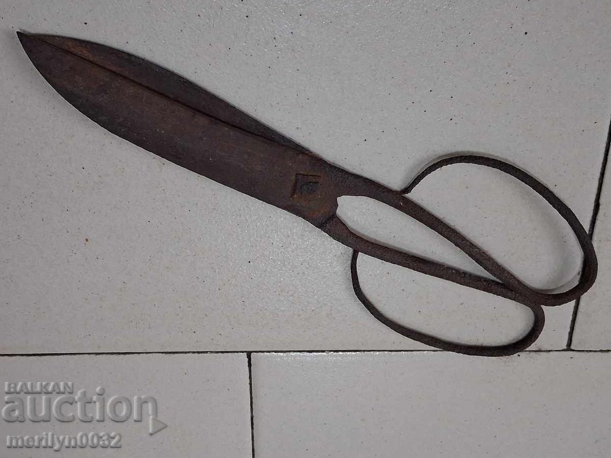 Forged scissors old scissors wrought iron - 6 Forged scissors old scissors wrought iron - 6