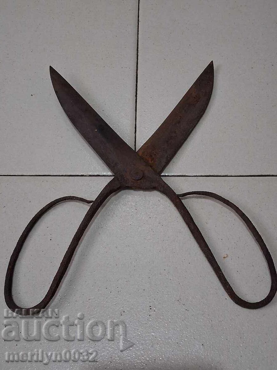 Forged scissors old scissors wrought iron - 7 Forged scissors old scissors wrought iron - 7