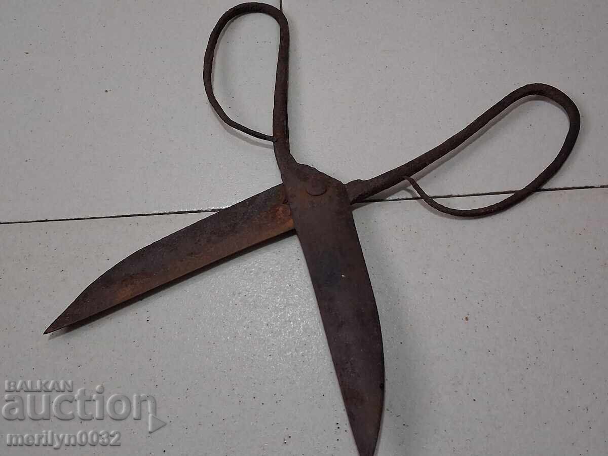 Forged scissors old scissors wrought iron Forged scissors old scissors wrought iron