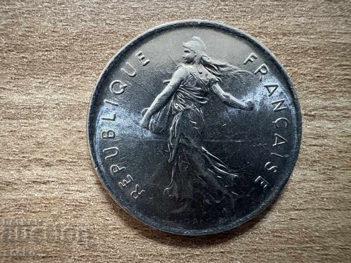 Γαλλία - 5 φράγκα (1972) με τιμή 0.60 BGN | € 0.31