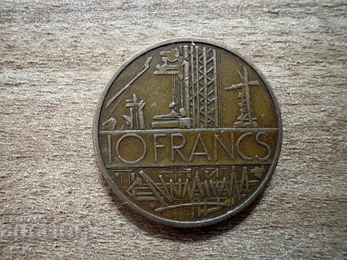 Franța - 10 franci (1976)