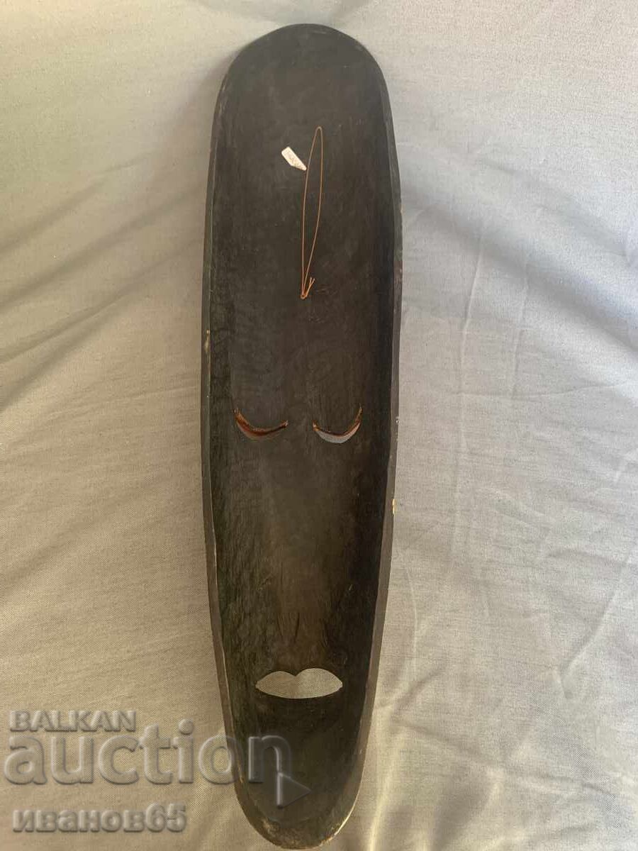 ξύλινη αφρικανική μάσκα - 5