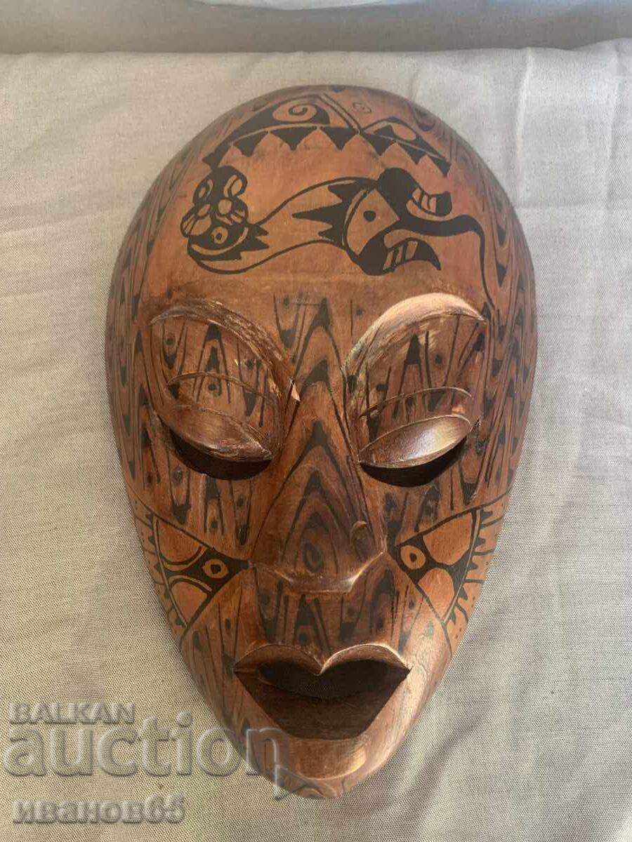 wooden African mask with price 60.00 BGN | € 30.68