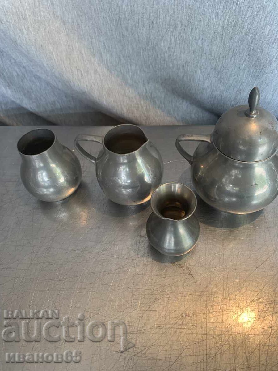 Δημοπρασία Παρτίδα κασσιτέρινων σκευών