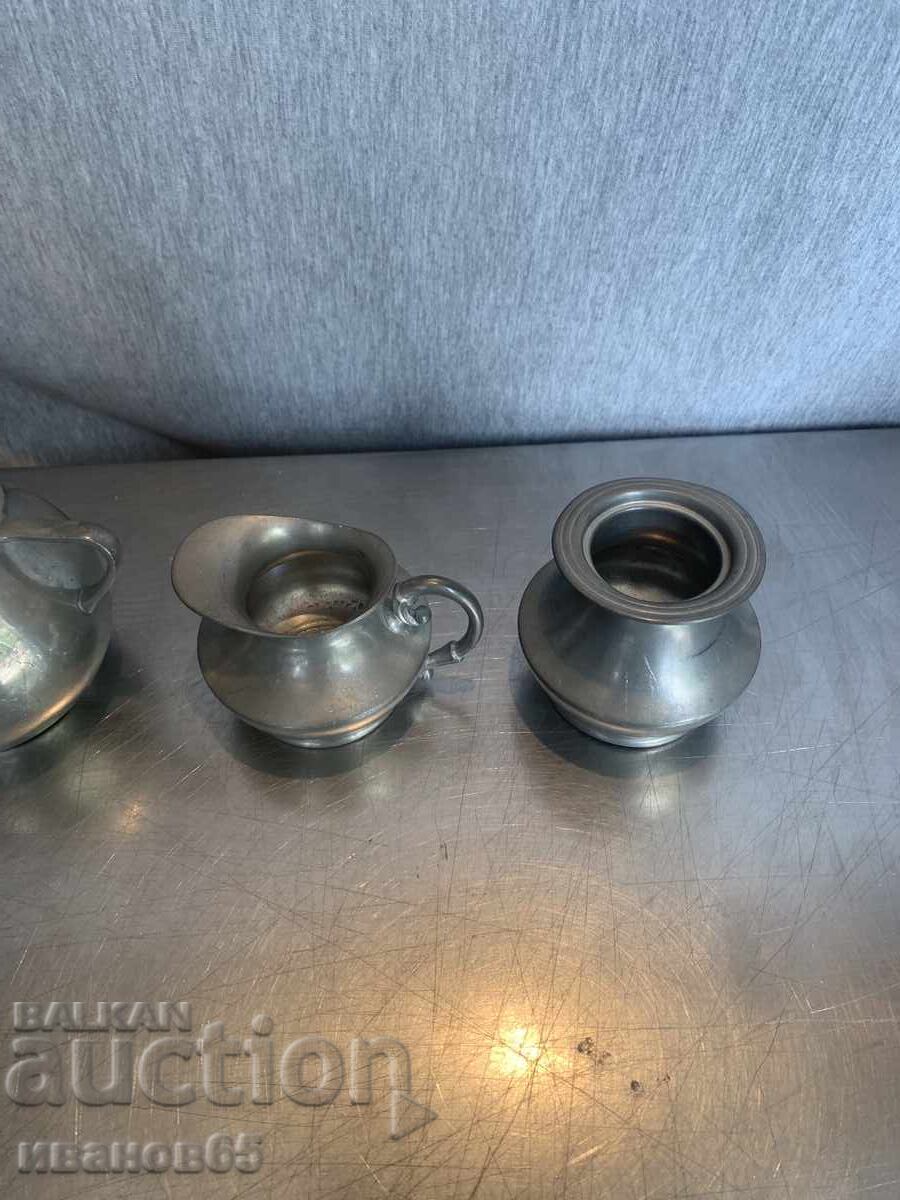 Παράδοση Παρτίδα κασσιτέρινων σκευών