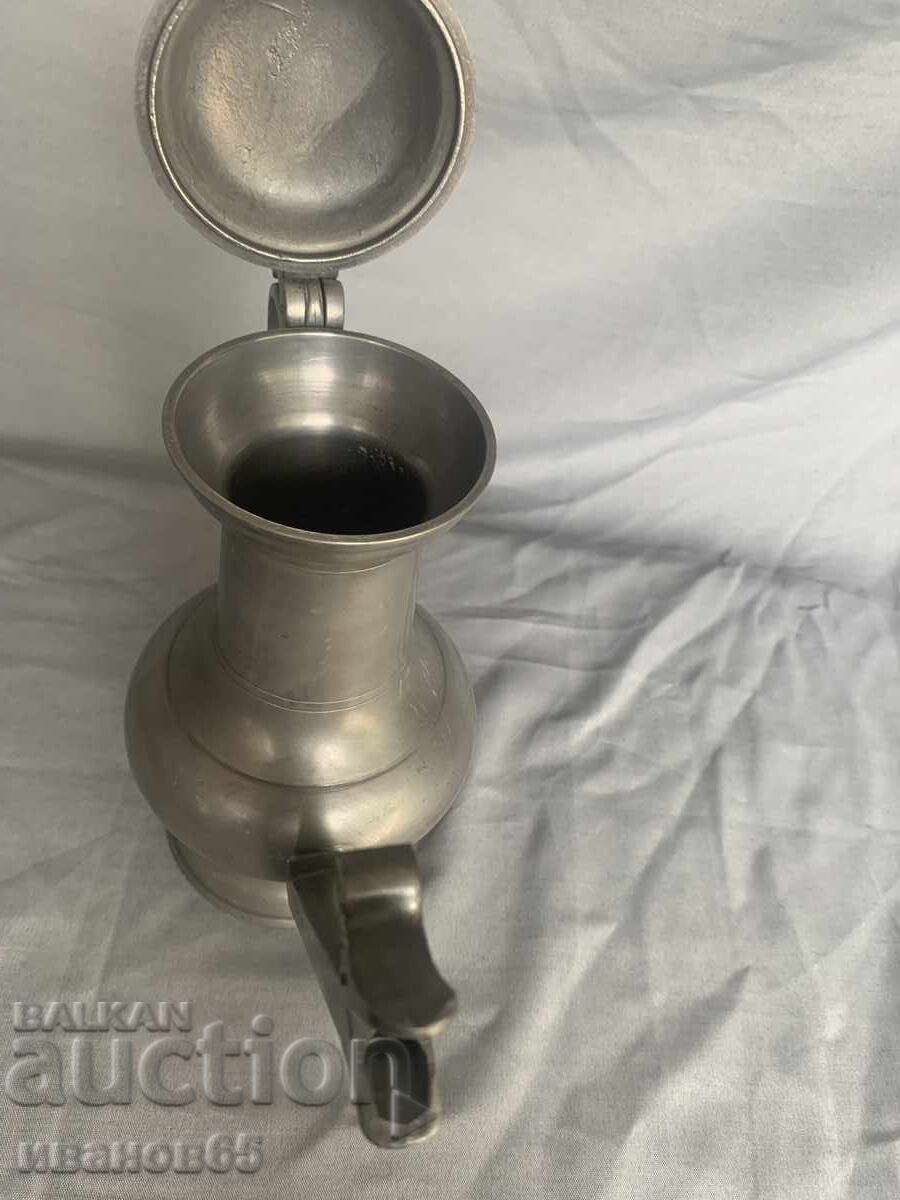 стар чайник калаен - 5