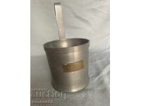 Measuring cup 1/2 deciliter Tin
