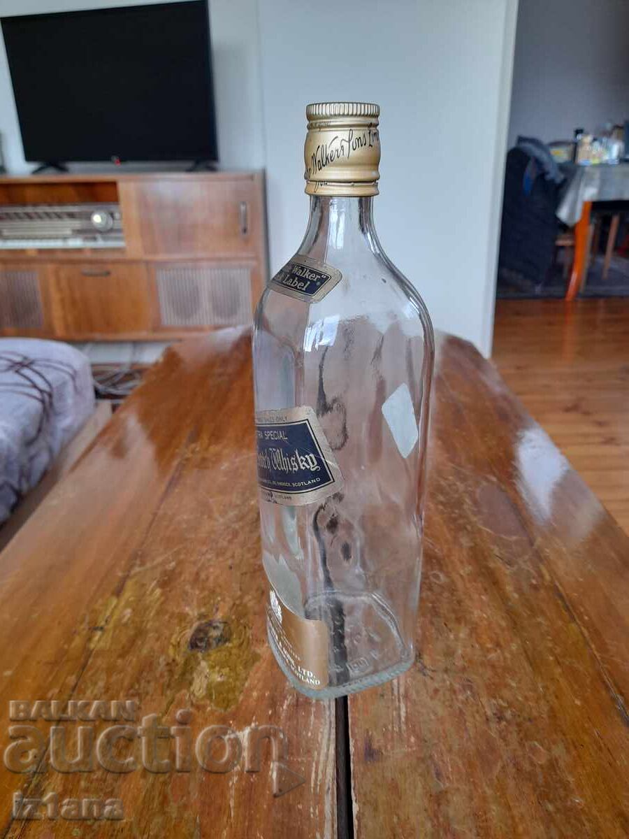 Аукцион Стара бутилка Johnnie Walker