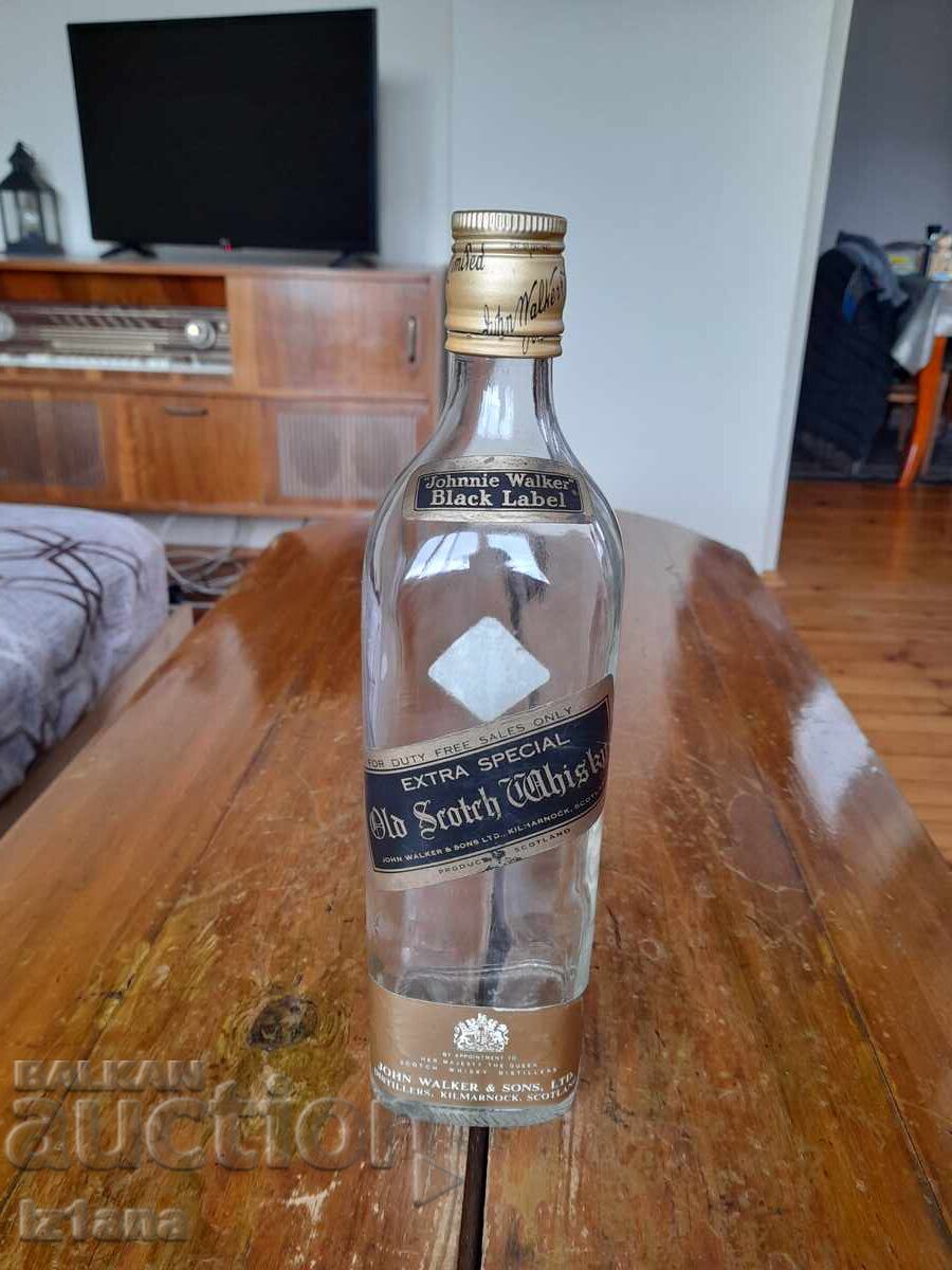 Стара бутилка Johnnie Walker