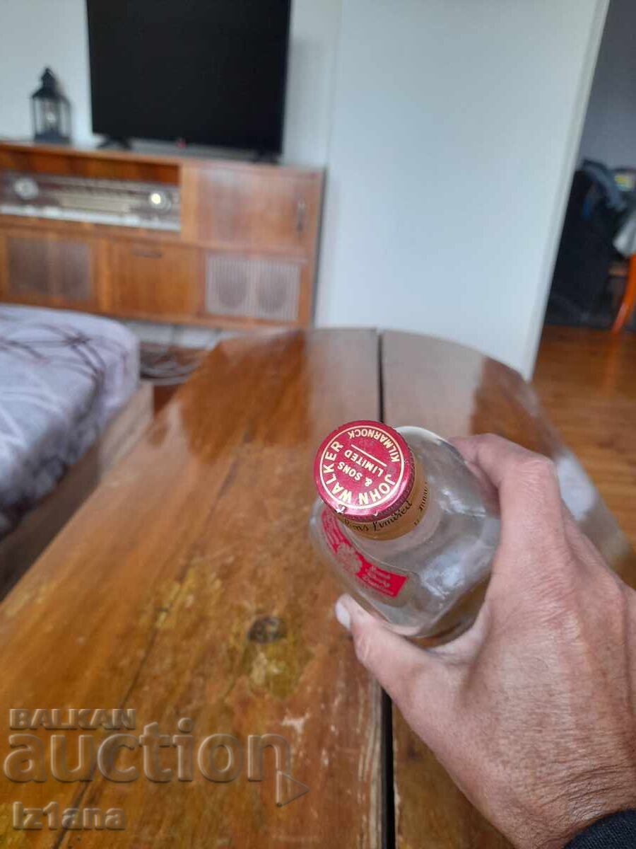 Delivery of An old bottle of Johnnie Walker