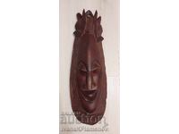 Sculptură în lemn masiv, lucrată manual pentru cunoscători, excelentă, 70cm