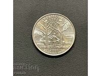 USA 25 Cent 2001 Vermont
