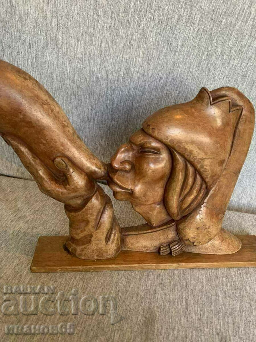 Livrarea statueta din lemn