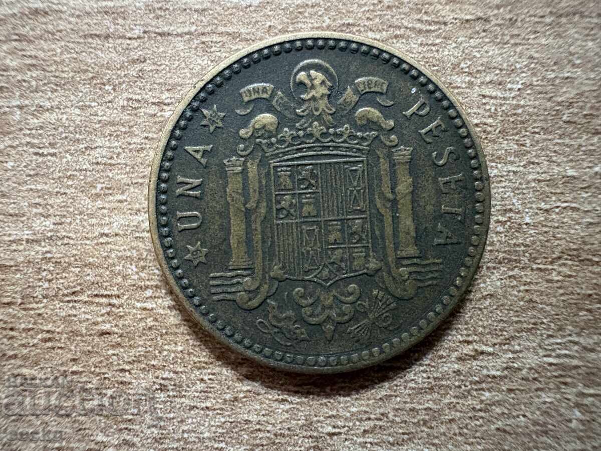 Испания - 1 песета (1947) (49)