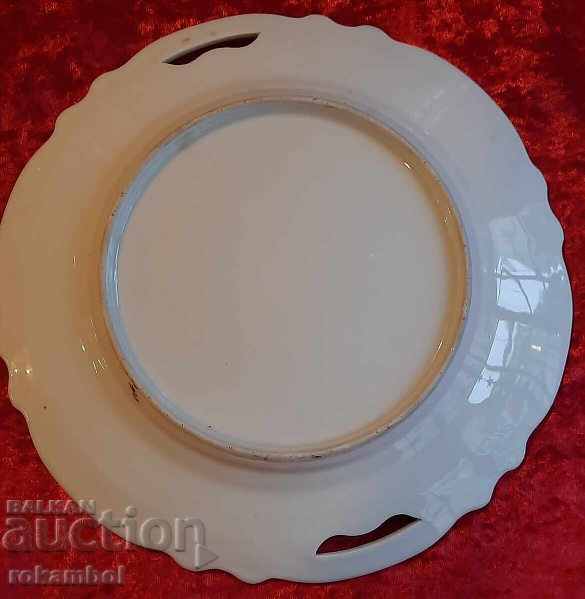 Δημοπρασία Αντίκα πορσελάνινη πιατέλα Σιδηρούς Σταυρός από τον Α' Παγκόσμιο Πόλεμο 1914 Δημοπρασία Αντίκα πορσελάνινη πιατέλα Σιδηρούς Σταυρός από τον Α' Παγκόσμιο Πόλεμο 1914