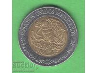 (¯`'•.¸   1 песо 2017  МЕКСИКО   ¸.•'´¯)