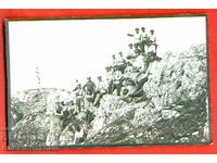 ЦАРСТВО БЪЛГАРИЯ СНИМКА БЪЛГАРСКИ ВОЙНИК ВОЙНИЦИ ОФИЦЕР